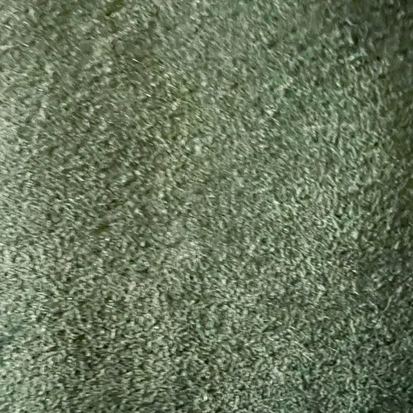 Dennis Basso Green 100% Leather Suede Jacket Sz L. - Picture 7 of 14